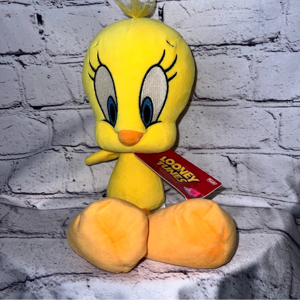 Tweety Bird Looney Tunes Funko Collectible NWT 12 inch Plush Toy